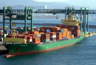 Wypadek na pokładzie kontenerowca Cape Mayor
